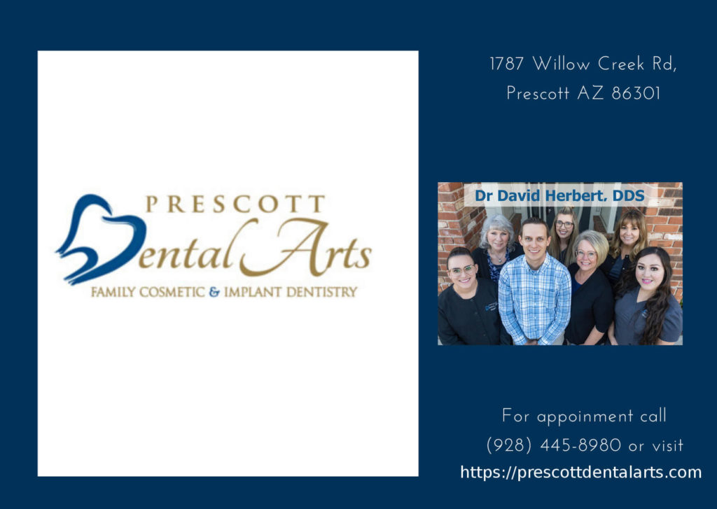 Prescott Dental Arts logo, Prescott Dental Arts Team, Dentist Prescott Address